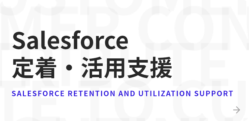 Salesforce定着・活用支援